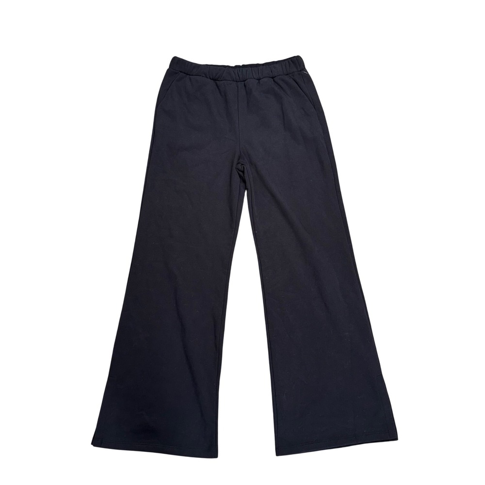 Beyond Yoga Wide Leg Pants Women Medium Black NEW NF1239 High Rise Lounge